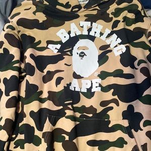 Bape hoodie , sz XL